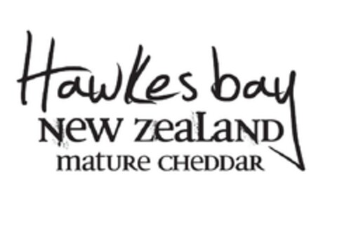 Hawkes Bay New Zealand Mature Cheddar Logo (EUIPO, 01/28/2011)