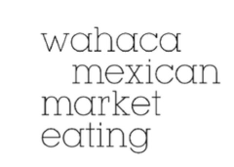 wahaca mexican market eating Logo (EUIPO, 02/06/2013)