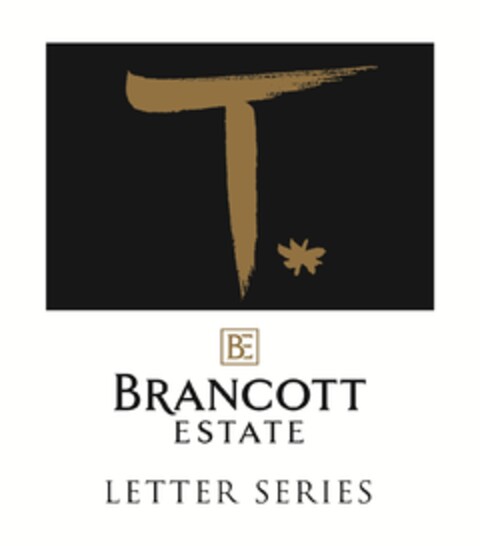 T BE BRANCOTT ESTATE LETTER SERIES Logo (EUIPO, 05/21/2013)