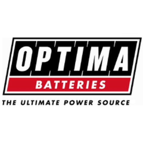 OPTIMA BATTERIES THE ULTIMATE POWER SOURCE Logo (EUIPO, 15.08.2013)