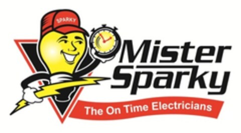 Mister Sparky The On Time Electricians Logo (EUIPO, 03.07.2014)