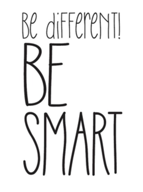 be different! BE SMART Logo (EUIPO, 02/13/2015)