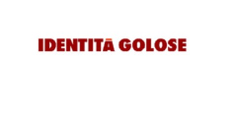 IDENTITA' GOLOSE Logo (EUIPO, 05/08/2015)