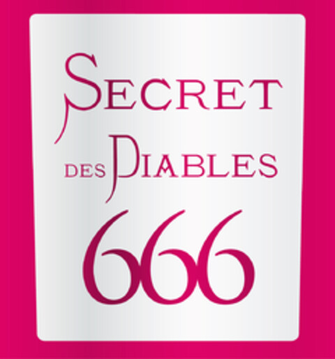 SECRET DES DIABLES 666 Logo (EUIPO, 06/15/2015)