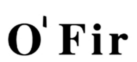 O'Fir Logo (EUIPO, 01/23/2016)