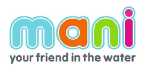 mani your friend in the water Logo (EUIPO, 10.03.2016)