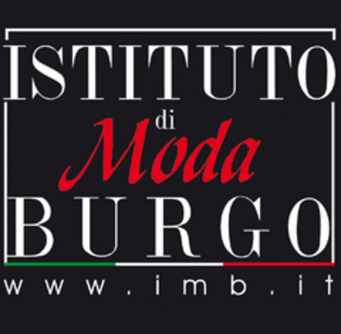 ISTITUTO DI MODA BURGO www.imb.it Logo (EUIPO, 03/16/2016)