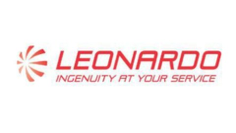 LEONARDO INGENUITY AT YOUR SERVICE Logo (EUIPO, 10/04/2016)