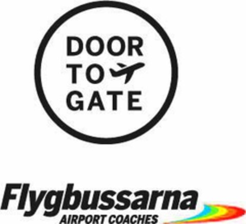 DOOR TO GATE Flygbussarna AIRPORT COACHES Logo (EUIPO, 10/25/2016)