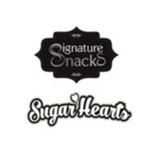 SIGNATURE SNACKS SUGAR HEARTS Logo (EUIPO, 20.12.2016)