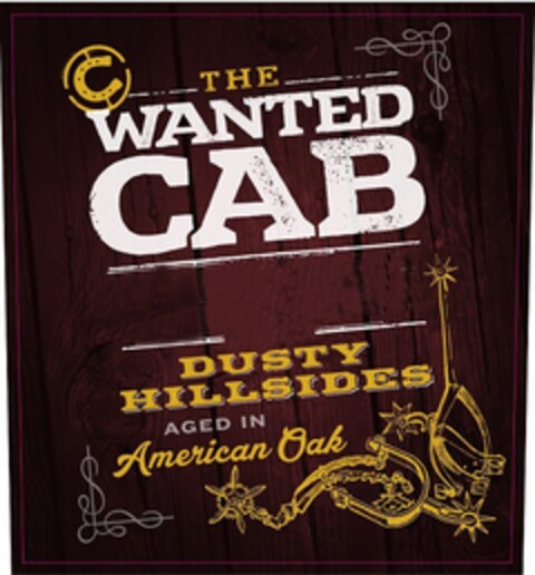 THE WANTED CAB DUSTY HILLSIDES AGED IN AMERICAN OAK Logo (EUIPO, 03/30/2018)