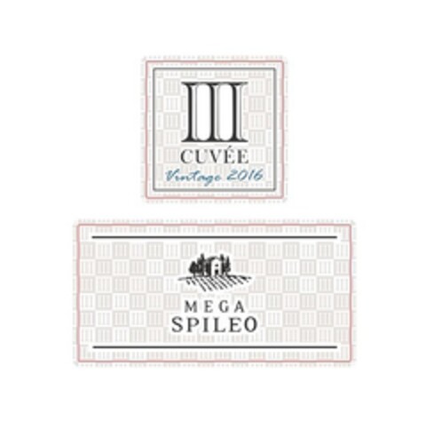 CUVÉE Vintage 2016 MEGA SPILEO Logo (EUIPO, 13.04.2018)