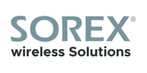 SOREX wireless Solutions Logo (EUIPO, 05.06.2019)
