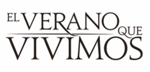 EL VERANO QUE VIVIMOS Logo (EUIPO, 24.01.2020)