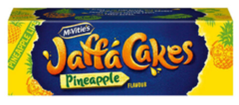 McVitie's Jaffa Cakes Pineapple Flavour Logo (EUIPO, 02/24/2021)