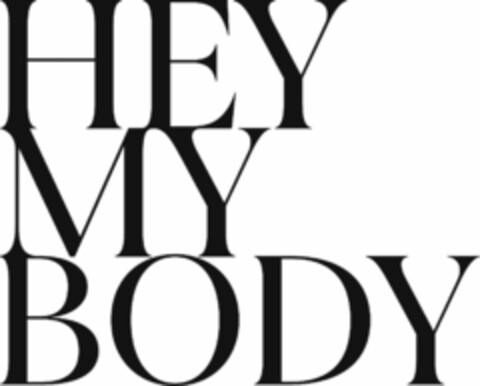 HEY MY BODY Logo (EUIPO, 08/05/2021)