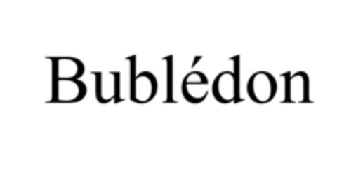 Bublédon Logo (EUIPO, 28.01.2022)