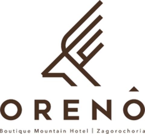 ORENO Boutique Mountain Hotel Zagorochoria Logo (EUIPO, 12.12.2023)