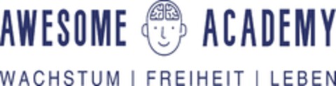 AWESOME ACADEMY WACHSTUM  FREIHEIT  LEBEN Logo (EUIPO, 09/12/2024)