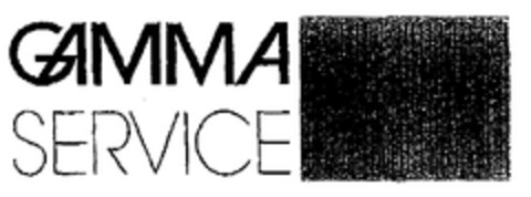 GAMMA SERVICE Logo (EUIPO, 11.08.1998)