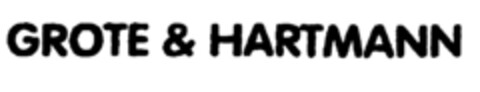 GROTE & HARTMANN Logo (EUIPO, 10.05.2000)