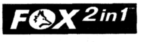 FOX 2 in 1 Logo (EUIPO, 04/23/2001)