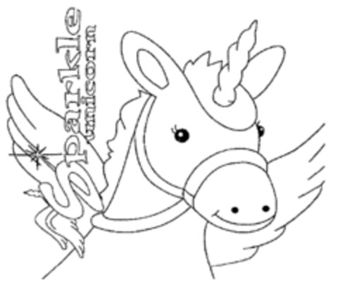 Sparkle unicorn Logo (EUIPO, 16.07.2002)