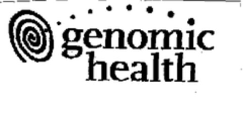 genomic health Logo (EUIPO, 29.05.2003)