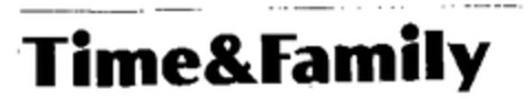 Time & Family Logo (EUIPO, 16.07.2003)