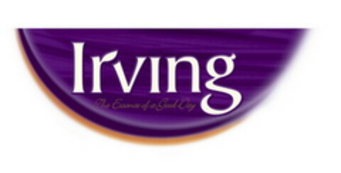 Irving The Essence of a Good Day Logo (EUIPO, 02/14/2008)