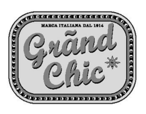 MARCA ITALIANA DAL 1916 Grand Chic Logo (EUIPO, 27.02.2008)