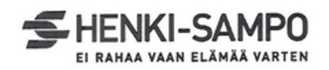 HENKI-SAMPO EI RAHAA VAAN ELÄMÄÄ VARTEN Logo (EUIPO, 25.06.2008)