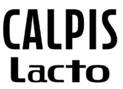 CALPIS lacto Logo (EUIPO, 06/14/2010)