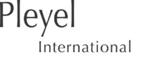 Pleyel International Logo (EUIPO, 01/24/2011)