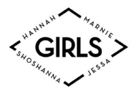 GIRLS HANNAH MARNIE SHOSHANNA JESSA Logo (EUIPO, 01/12/2013)