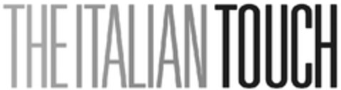 THE ITALIAN TOUCH Logo (EUIPO, 29.11.2013)