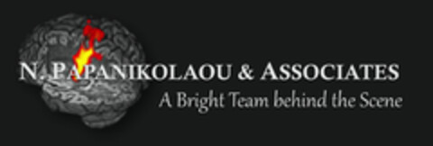 N. PAPANIKOLAOU & ASSOCIATES A Bright Team behind the Scene Logo (EUIPO, 02/26/2014)