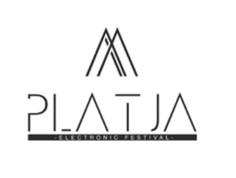 PLATJA ELECTRONIC FESTIVAL Logo (EUIPO, 03/23/2015)