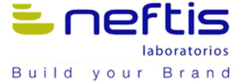 NEFTIS LABORATORIOS BUILD YOUR BRAND Logo (EUIPO, 29.06.2015)