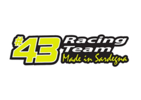 43 Racing Team Made in Sardegna Logo (EUIPO, 06/13/2018)