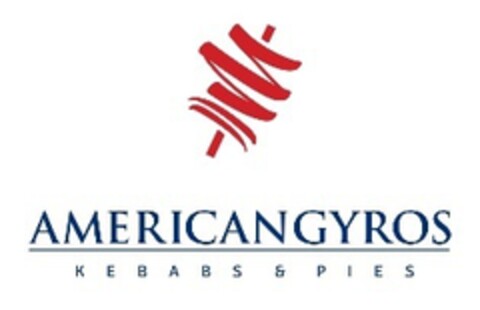 AMERICANGYROS KEBABS & PIES Logo (EUIPO, 04.07.2018)