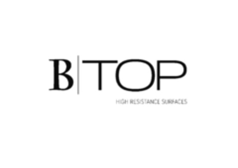 B-TOP HIGH RESISTANCE SURFACES Logo (EUIPO, 26.07.2018)