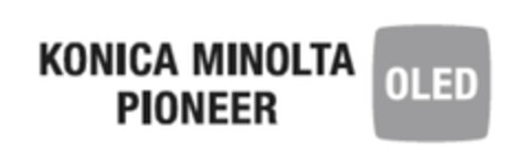 KONICA MINOLTA PIONEER OLED Logo (EUIPO, 09.10.2018)