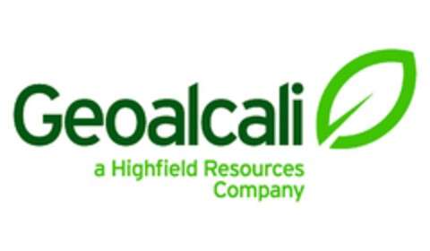 GEOALCALI A HIGHFIELD RESOURCES COMPANY Logo (EUIPO, 26.08.2019)