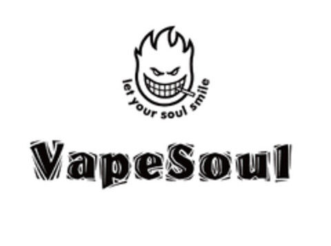 let your soul smile VapeSoul Logo (EUIPO, 10.09.2021)