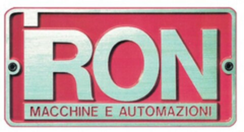 iron MACCHINE E AUTOMAZIONI Logo (EUIPO, 02/23/2022)