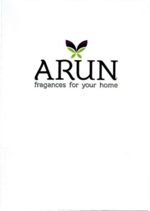 ARUN fragances for your home Logo (EUIPO, 23.03.2023)