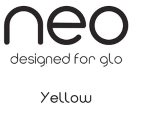 neo designed for glo Yellow Logo (EUIPO, 29.03.2023)