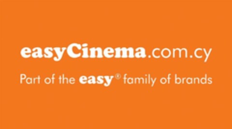 easyCinema.com.cy Part of the easy family of brands Logo (EUIPO, 11/08/2023)