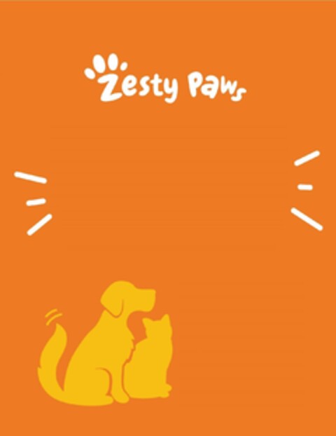 Zesty Paws \ / Logo (EUIPO, 04.07.2024)